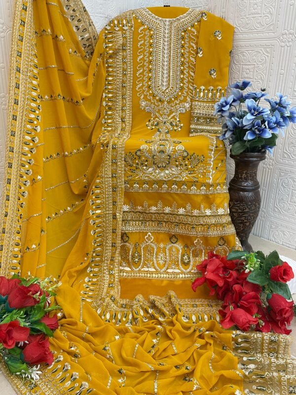 ANAMSA 230 F PAKISTANI SUITS WHOLESALE - Image 4