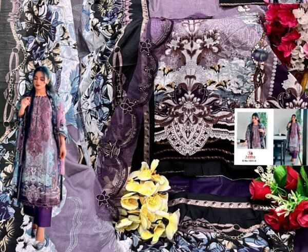 TRASANDING ANAMSA 227 COTTON PATCHWORK SUITS - Image 4
