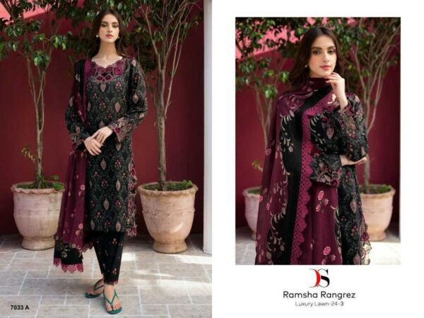 TRASANDING ANAMSA 233 COTTON PATCHWORK SUITS - Image 2