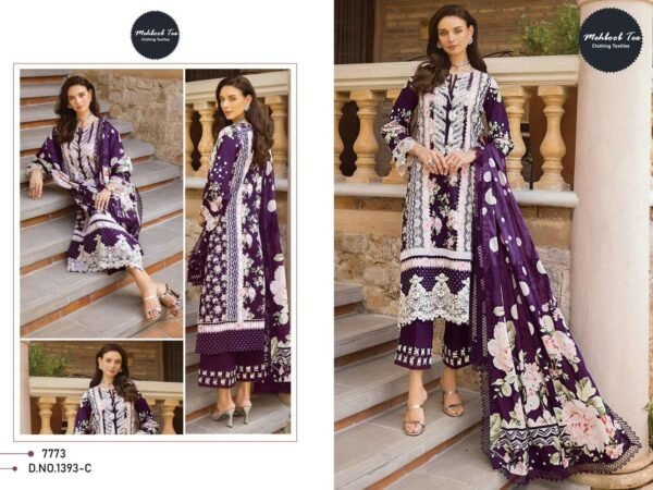TRASANDING ANAMSA 242 COTTON PATCHWORK SUITS - Image 2