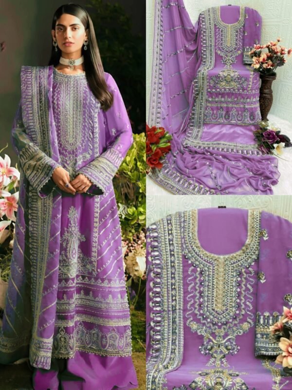 anamsa trending  289 shantoon suit set - Image 6