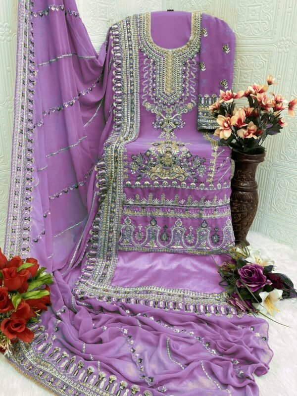 anamsa trending  289 shantoon suit set - Image 5