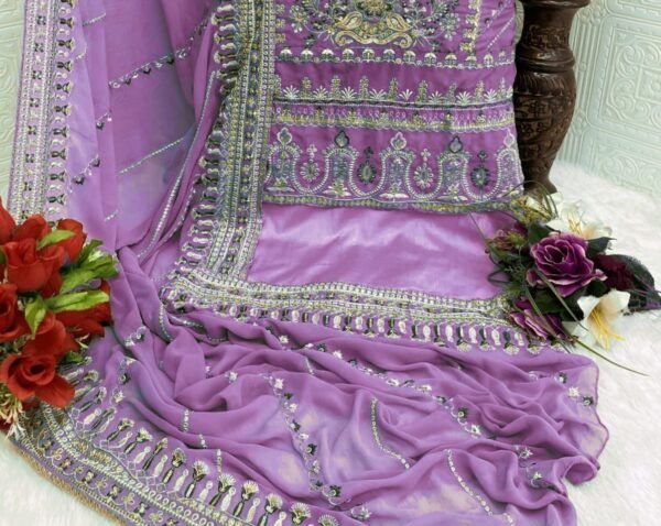 anamsa trending  289 shantoon suit set - Image 2