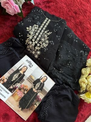 Alternative view of ANAMSA PAKISTANI  GEORGETTE EMBRODERED SUITS