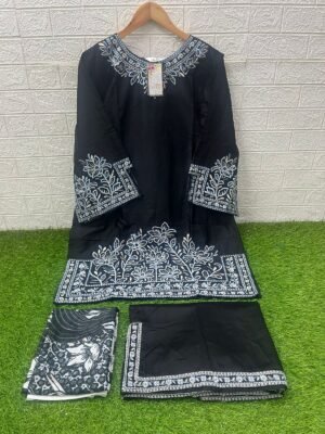 Alternative view of Designer Tunic with Gorgeous Heavy Embroidery Tunic