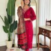 Women"s Embroidery Straight Kurta Pant With Dupatta