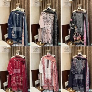 PRINTED COTTON STITCHED WITH STITCHED COTTON BOTTOM AND COTTON DUPATTA