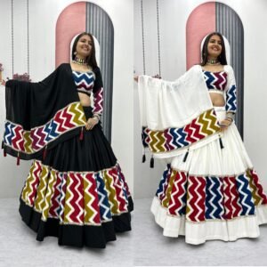 🥢💃🏿👗💌AK Creation is Launching Navratri Special Pure Cotton Lehenga Choli 👗💌🥢💃🏿