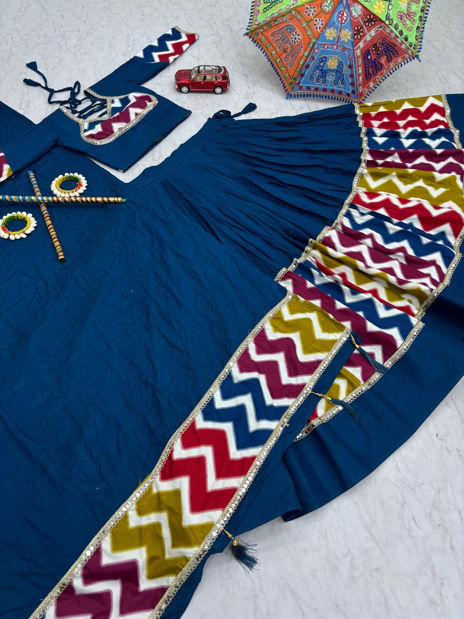 π₯’ππΏππAK Creation is Launching Navratri Special Pure Cotton Lehenga Choli πππ₯’ππΏ - Image 3