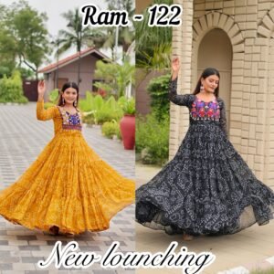🥢💃🏿👗💌AK Creation is Launching Navratri Special kodi lace & Gown🥢👗💌💃🏿