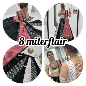 Alternative view of 🥢💃🏿👗💌AK  Creation is Launching Navratri Special Lehenga Choli With 8 Meter Heavy Flair 👗💌🥢💃🏿
