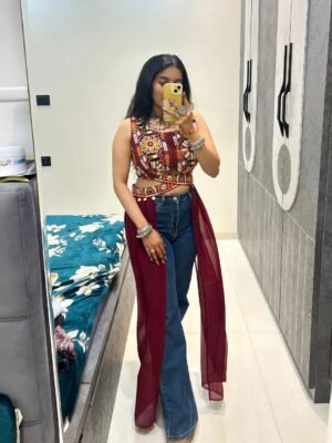 FOR THIS UPCOMING NAVARATRI SEASON OUR EXCLUSIVE FULL STITCHED LEHENGA CHOLI