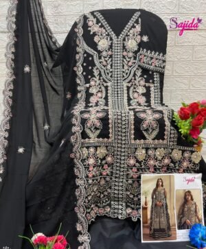 Alternative view of PAKISTANI CONCEPT  SAJIDA DESIGNER SUIT