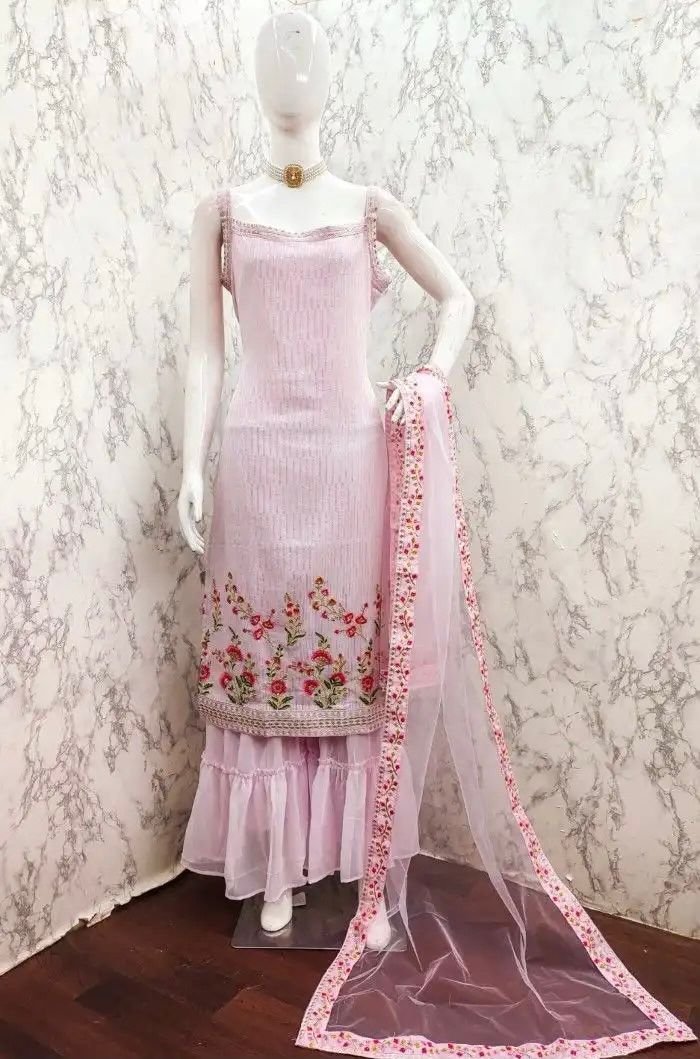 HITU TEX FANCY PLAZZO SUITS - Image 5