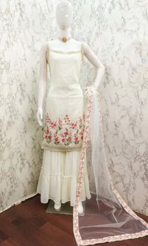 Alternative view of HITU TEX   FANCY PLAZZO SUITS