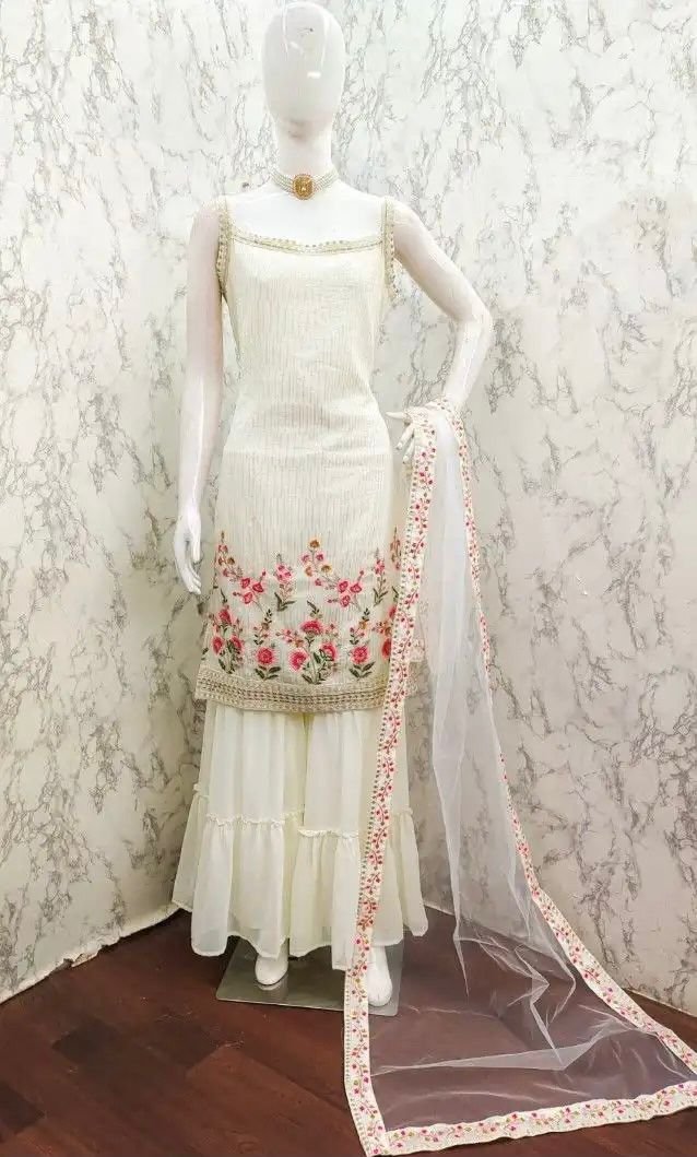 HITU TEX FANCY PLAZZO SUITS - Image 2