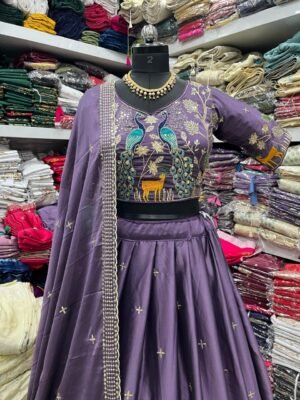 Alternative view of Pawan collections Launching Wedding wear Lehenga Choli