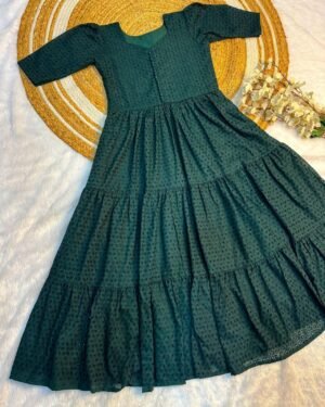 Alternative view of Mox Creation Launching New Anarkali Gown