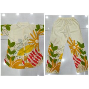 Alternative view of EXCLUSIVE DESGINER CO-ORD SET 🔥  *Beautiful Heavy Jaipuri  Printed Cotton Fabric CORD-SET  *