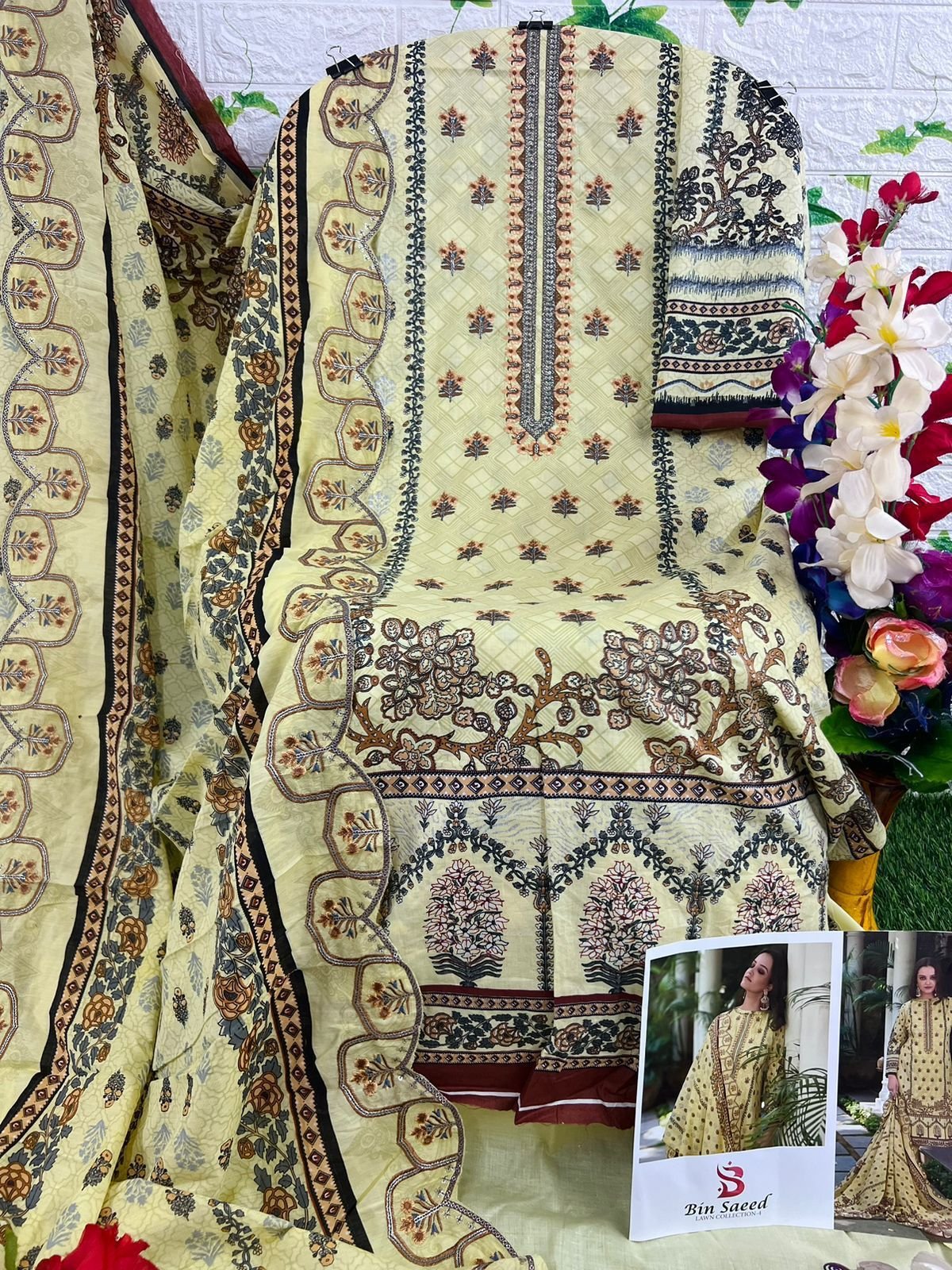 *Bin Saeed lawn-4 by DEEPSY SUITS - Image 3