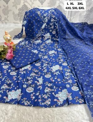 Look straight out of a dreamy movie set as you turn around and walk in this elegant flaired suit ! The perfect of traditional wear