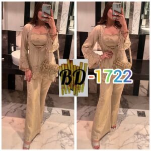 AK Launching Designer Dress,Embroidery Sequins Work, Exceptional Quality, A Perfect Fusion of Glamour and Comfort