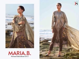 Hit Deisgn of Maria B Premium Embroidered 25-2 DEEPSY SUITS