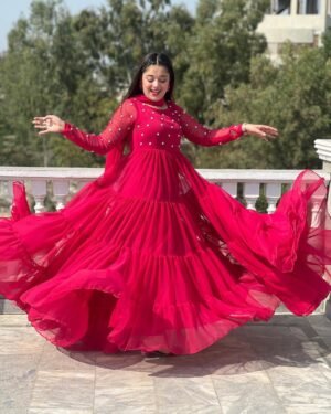 __EXCLUSIVE 2 PIECE GOWN WITH DUPATTA✨__