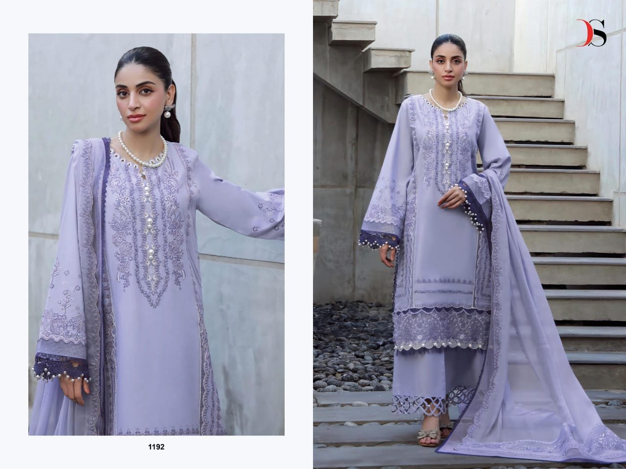 SINGLE AND MULTIPLE READY TO SHIP ELAN Lawn 25-3 by DEEPSY SUITS - Image 4