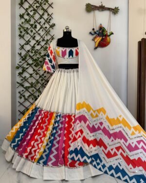 Alternative view of ❤️💐AK SERIES PRESENTING NEW  TRENDING NAVRATRI  SPECIAL CHANIYA CHOLI💐❤️