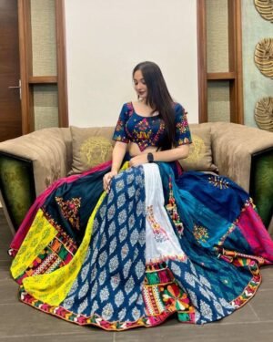 ❤️PRESENTING NEW NAVRATRI SPECIAL DESIGNER PRINTED LAHENGA CHOLI❤️
