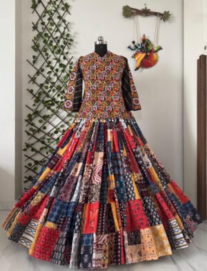 Alternative view of ❤️💐AK SERIES PRESENTING NEW  TRENDING NAVRATRI  SPECIAL CHANIYA CHOLI💐❤️