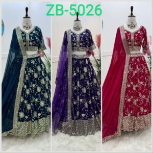 🔵©️ AK-Series New Designer Party lehenga choli& dupatta 👗 ®️🟢
