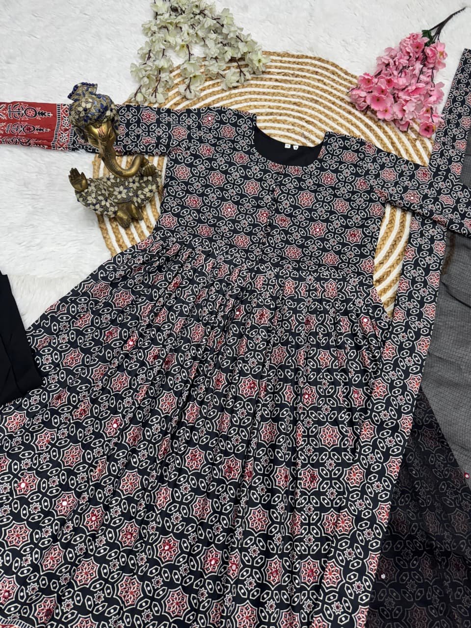 Introducing New Festival Spacial Kalamkari Gown - Image 3