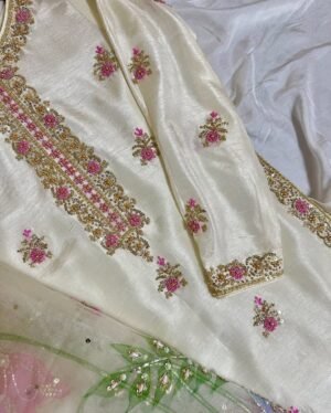Alternative view of __EXCLUSIVE 3 PIECE PLAZZO PAIR WITH DUPATTA✨__