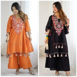 🪷🪻 Premium Quality Ready To Wear Showroom Finished Product 🪻🪷 The Perfect Match –Trendy & Comfortable Cord Set” 🎀💃 2-Piece Stylish Ensemble: Includes a well-fitted top and cordinated bottom🍂