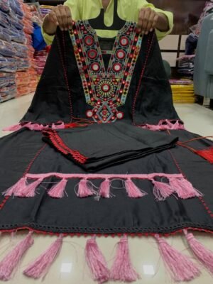 Alternative view of 🪷🪻 Premium Quality Ready To Wear Showroom Finished Product 🪻🪷  The Perfect Match –Trendy & Comfortable Cord Set”  🎀💃 2-Piece Stylish Ensemble: Includes a well-fitted top and cordinated bottom🍂