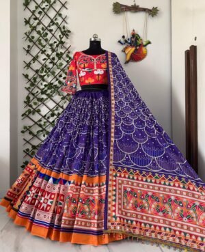 Alternative view of ❤️💐AK SERIES PRESENTING NEW  TRENDING NAVRATRI  SPECIAL CHANIYA CHOLI💐❤️