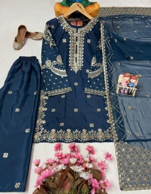 Alternative view of ❤️💐ENHANCE THE BEAUTY OF YOUR WARDROBE WITH THIS NEWLY LAUNCHED KURTI-PANT SET💐❤️