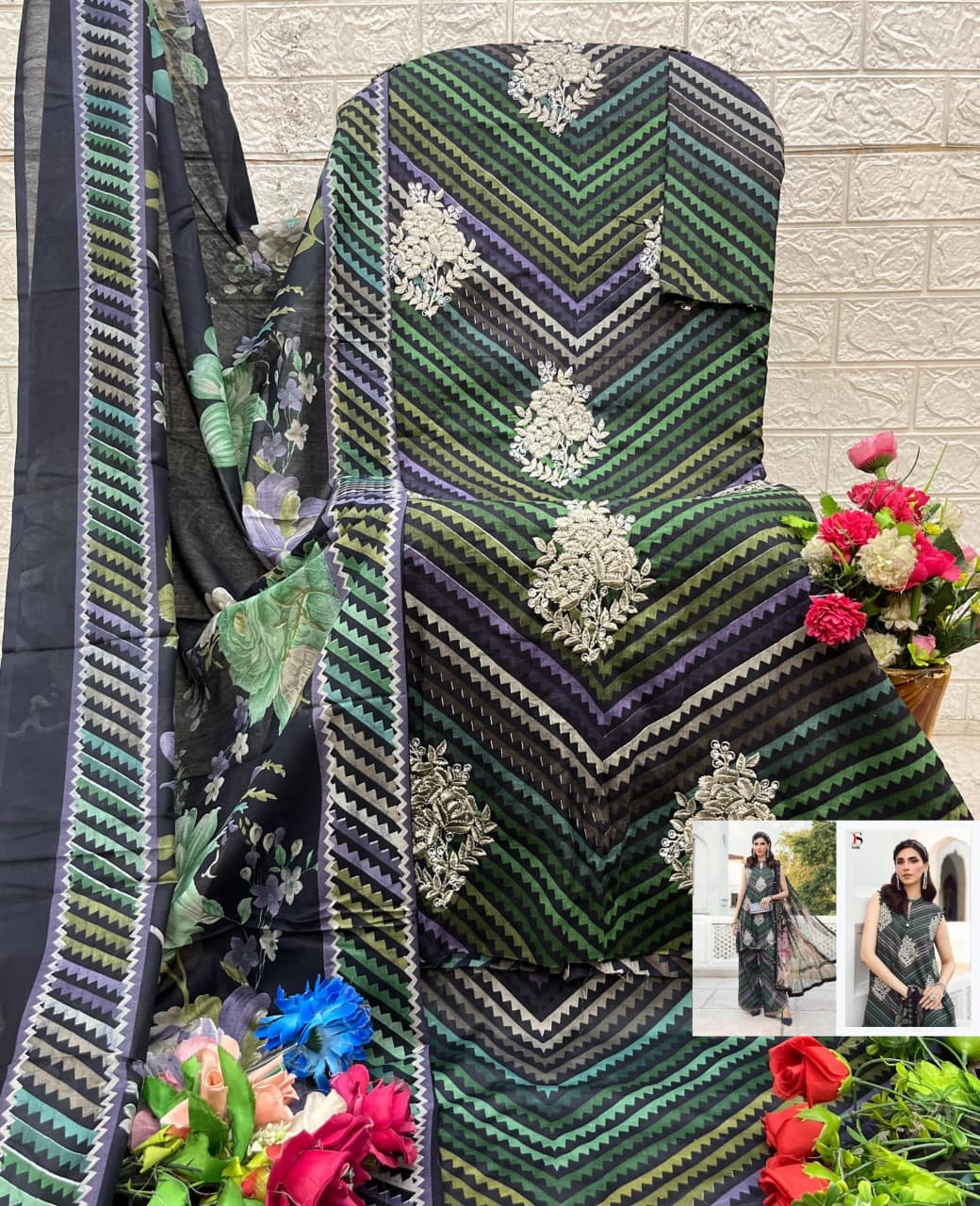 Maria B. Mprint 25-5 by Deepsy Suits - Image 8