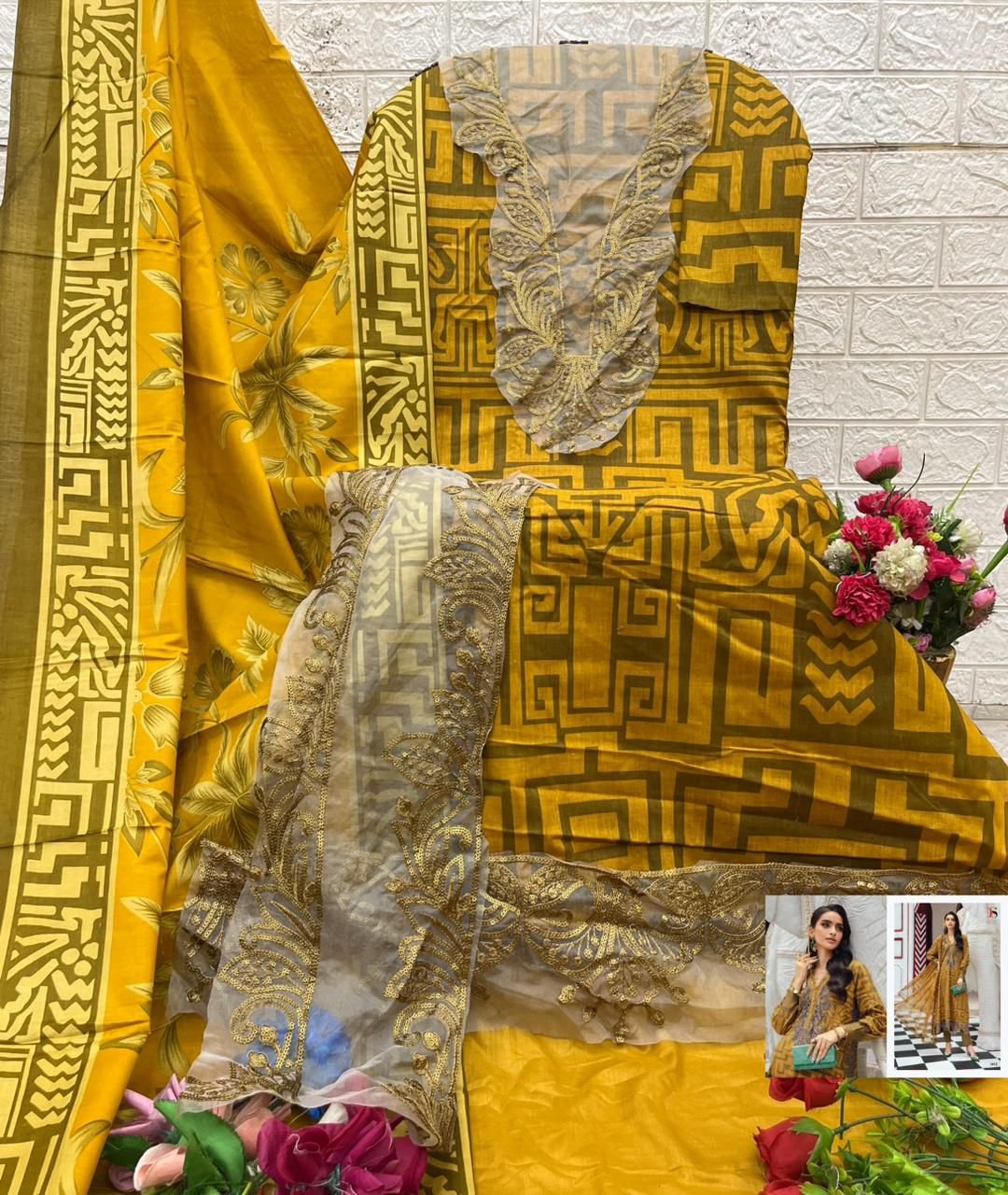 Maria B. Mprint 25-5 by Deepsy Suits - Image 5