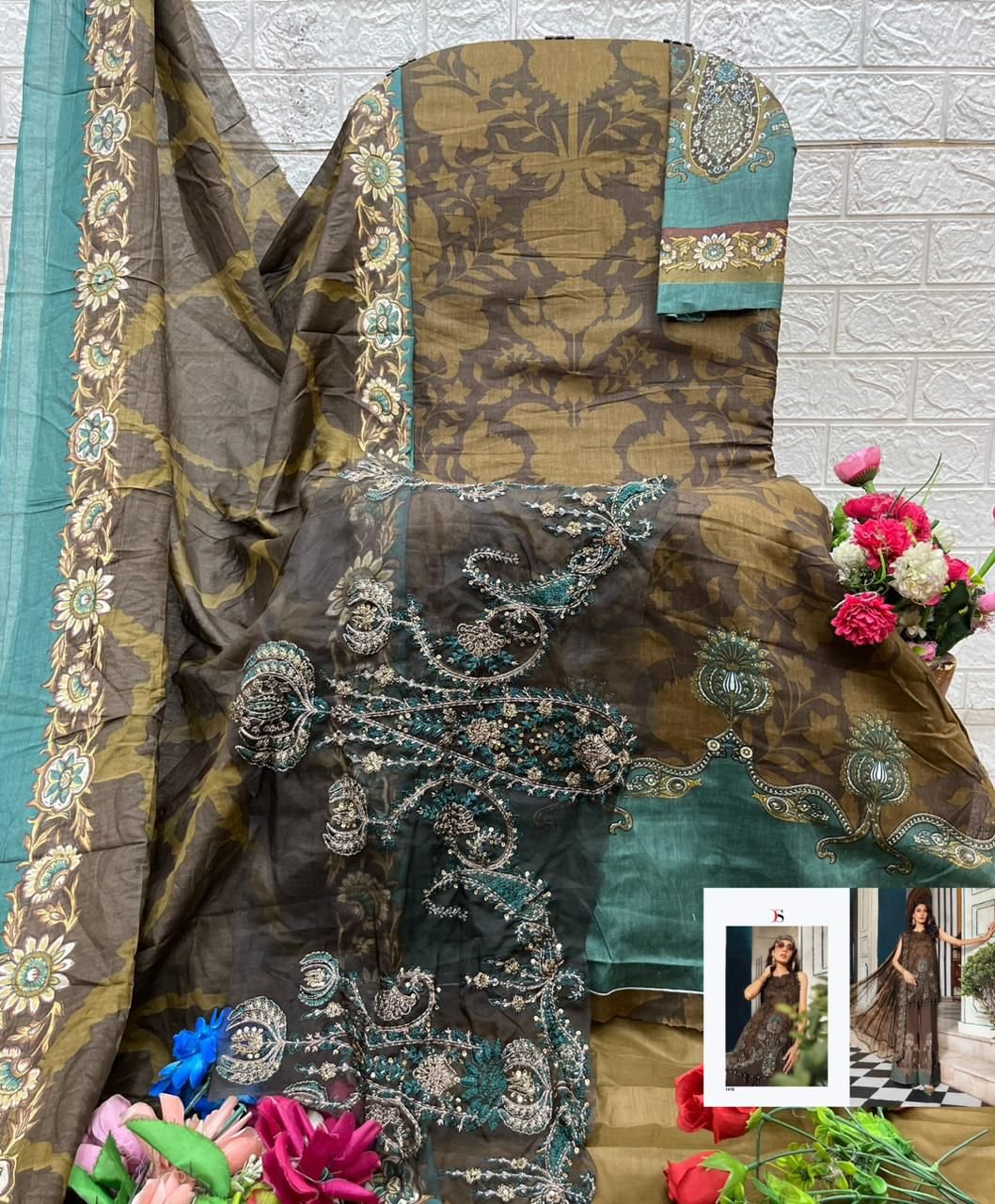 Maria B. Mprint 25-5 by Deepsy Suits - Image 7