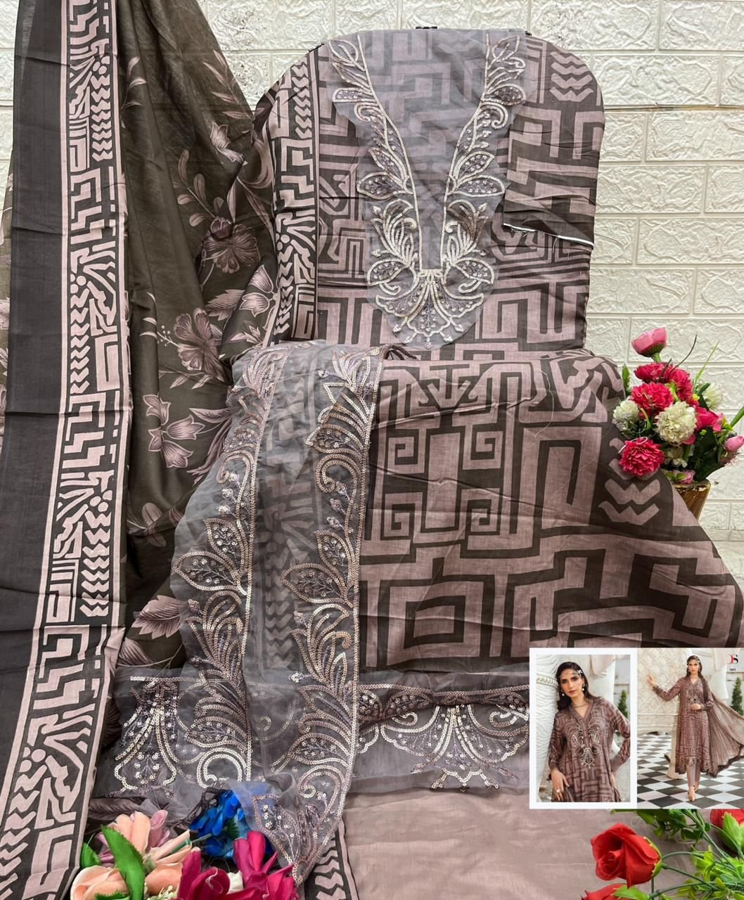 Maria B. Mprint 25-5 by Deepsy Suits - Image 4