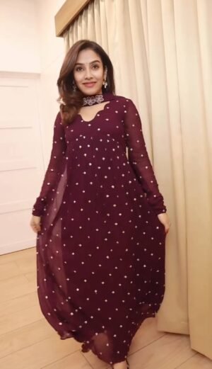 Alternative view of 2297 NOOR WINE SUIT