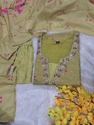 Alternative view of NEW LAUNCHING 3 PICSE SUIT SET✅