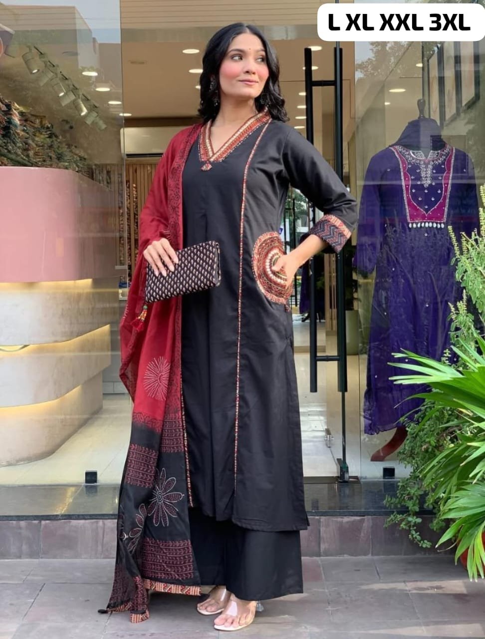 🪷🪻 NEW LAUNCHING PURE COTTON SIDE POCKET SUIT SET 🪻🪷 - Image 5