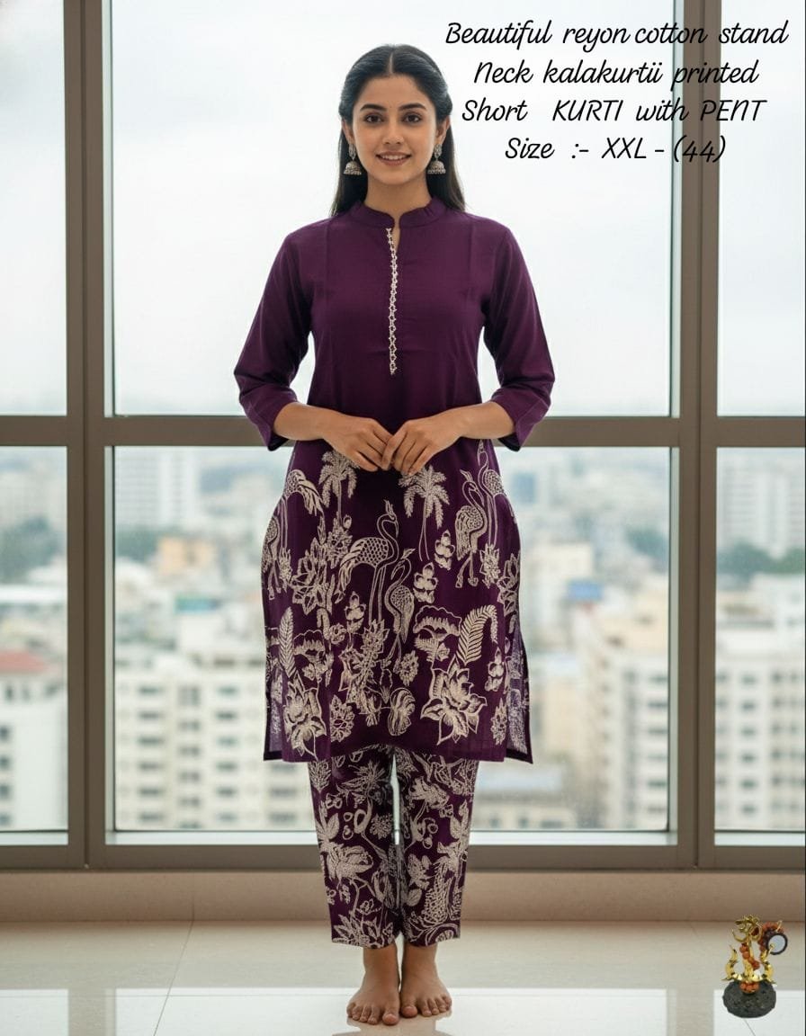 One More Super Hit New Designer Indo-Western Draped CORD Set - Image 3