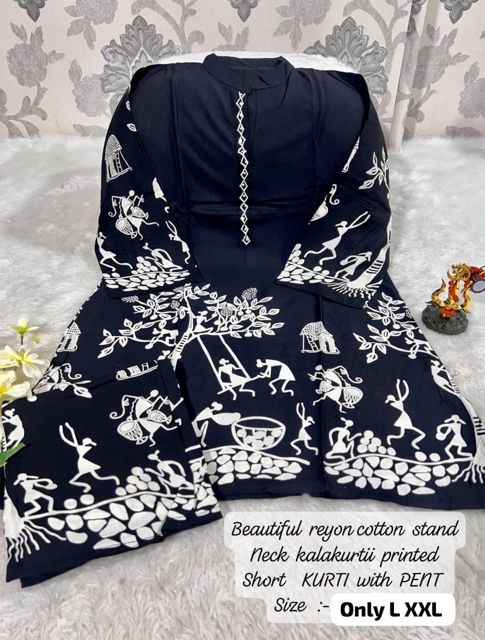 One More Super Hit New Designer Indo-Western Draped CORD Set - Image 2