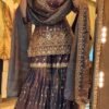 Launching New Designer Party Wear Look Top , Sharara Plazzo and Dupatta