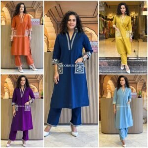 This Festive Season We have Launch A beautiful Kurti Pant set for Gorgeous ladies